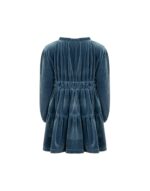 LAPIN HOUSE BLUE DRESS ΦΟΡΕΜΑ ΒΕΛΟΥΔΙΝΟ - Image 4