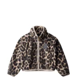 MOLO ULIANA LEOPARD FLEECE JACKET ΜΠΟΥΦΑΝ