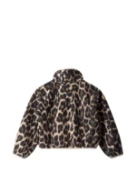 MOLO ULIANA LEOPARD FLEECE JACKET ΜΠΟΥΦΑΝ - Image 2