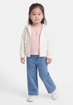 LEVI'S BABY SET PINK ΖΑΚΕΤΑ, ΜΠΛΟΥΖΑ & ΠΑΝΤΕΛΟΝΙ - Image 4