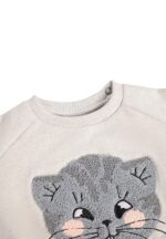 MOLO BABY SET GREY CATS ΦΟΥΤΕΡ ΜΠΛΟΥΖΑ & ΠΑΝΤΕΛΟΝΙ - Image 6