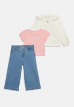 LEVI'S BABY SET PINK ΖΑΚΕΤΑ, ΜΠΛΟΥΖΑ & ΠΑΝΤΕΛΟΝΙ