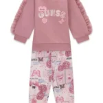GUESS BABY SET ACTIVE PINK ΦΟΥΤΕΡ & ΚΟΛΑΝ