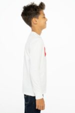 LEVI'S LONG BATWING TEE WHITE ΜΠΛΟΥΖΑ - Image 7