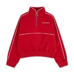 LEVI'S MEET AND GREET HALF ZIP RED ΜΠΛΟΥΖΑ