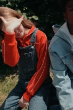 LEVI'S MEET AND GREET HALF ZIP RED ΜΠΛΟΥΖΑ - Image 10