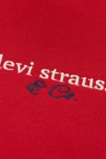 LEVI'S MEET AND GREET HALF ZIP RED ΜΠΛΟΥΖΑ - Image 3