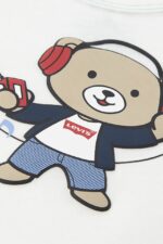 LEVI'S BABY SET NAVY ΖΑΚΕΤΑ, ΠΑΝΤΕΛΟΝΙ & ΚΟΡΜΑΚΙ - Image 3