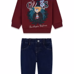 GUESS BABY SET OXFORD ΦΟΥΤΕΡ & ΠΑΝΤΕΛΟΝΙ