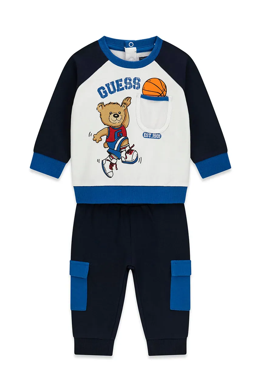 AW26-DKBZZN-59X_F1 GUESS BABY SET ACTIVE BASKETBALL ΦΟΥΤΕΡ & ΠΑΝΤΕΛΟΝΙ - Image 1
