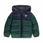 GUESS POLYESTER HOODED PUFFER JAC ΚΑΠΙΤΟΝΕ ΜΠΟΥΦΑΝ