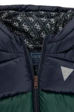 GUESS POLYESTER HOODED PUFFER JAC ΚΑΠΙΤΟΝΕ ΜΠΟΥΦΑΝ - Image 3
