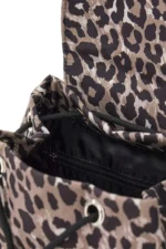 GUESS MINI BACKPACK ALLOVER LEOPARD ΣΑΚΙΔΙΟ ΠΛΑΤΗΣ - Image 4