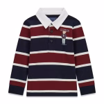 GUESS LS POLO HEAVY JERSY NAVY ΜΠΛΟΥΖΑ