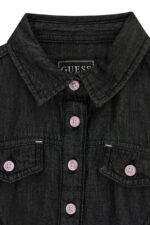 GUESS DRESS FABRIC ADJUSTABLE ΦΟΡΕΜΑ - Image 3