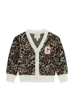 GUESS BABY LEOPARD CARDIGAN ΖΑΚΕΤΑ