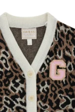 GUESS BABY LEOPARD CARDIGAN ΖΑΚΕΤΑ - Image 3