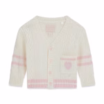 GUESS BABY CARDIGAN WHITE ΖΑΚΕΤΑ