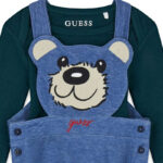 GUESS BABY SET BEAR ΚΟΡΜΑΚΙ & ΣΑΛΟΠΕΤΑ - Image 4