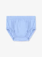 GUESS BABY SET DRESS MIXED FABRIC ΦΟΡΕΜΑ ΜΠΛΕ - Image 4