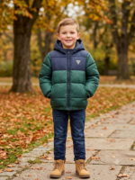 GUESS POLYESTER HOODED PUFFER JAC ΚΑΠΙΤΟΝΕ ΜΠΟΥΦΑΝ - Image 4