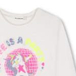 BILLIEBLUSH LONG SLEEVE T-SHIRT LIFE IS A PARTY ΜΠΛΟΥΖΑ - Image 3