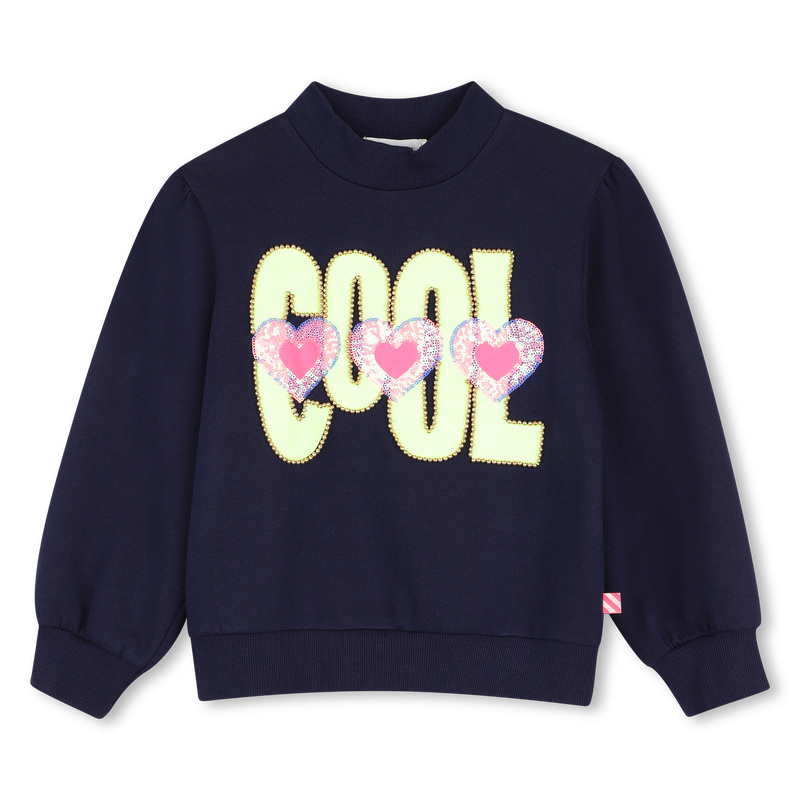 U22398_85T_001 BILLIEBLUSH SWEATSHIRT NAVY COOL ΦΟΥΤΕΡ ΜΠΛΟΥΖΑ - Image 1