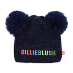 BILLIEBLUSH BEANIE NAVY DOUBLE POM POM ΣΚΟΥΦΑΚΙ