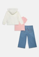 LEVI'S BABY SET PINK ΖΑΚΕΤΑ, ΜΠΛΟΥΖΑ & ΠΑΝΤΕΛΟΝΙ - Image 2