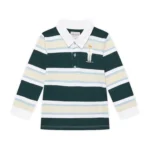 GUESS LS POLO HEAVY JERSY GREEN ΜΠΛΟΥΖΑ