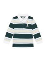 GUESS LS POLO HEAVY JERSY GREEN ΜΠΛΟΥΖΑ - Image 2
