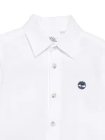 TIMBERLAND LONG SLEEVED SHIRT WHITE ΠΟΥΚΑΜΙΣΟ - Image 3