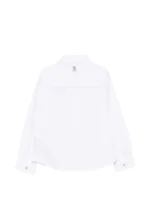 TIMBERLAND LONG SLEEVED SHIRT WHITE ΠΟΥΚΑΜΙΣΟ - Image 2