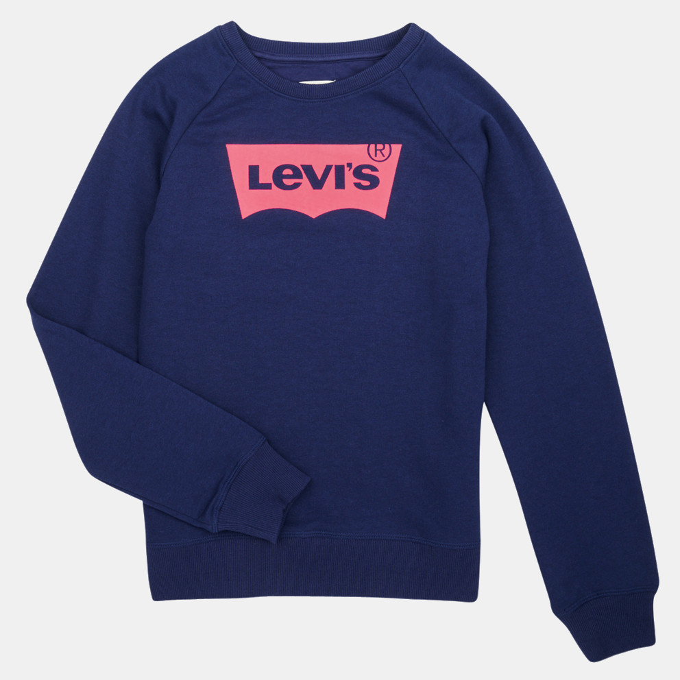 levi-s-lvg-key-item-logo-crew LEVI'S KEY ITEM LOGO CREW NAVY ΦΟΥΤΕΡ ΜΠΛΟΥΖΑ - Image 1