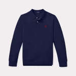 RALPH LAUREN NAVY LONG SLEEVE POLO ΜΠΛΟΥΖΑ