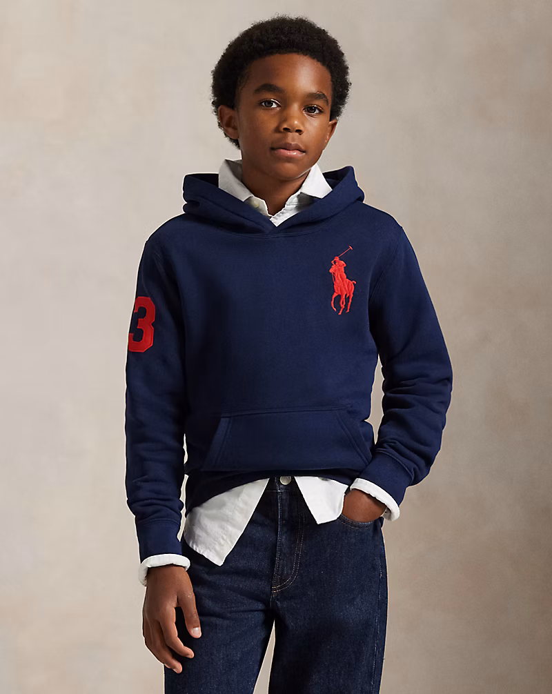 s7-AI323979316005_alternate10 POLO RALPH LAUREN NAVY BIG PONY FLEECE HOODIE ΦΟΥΤΕΡ ΜΠΛΟΥΖΑ - Image 1