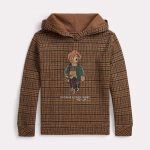 POLO RALPH LAUREN CART TWEED PRINT HOODIE ΦΟΥΤΕΡ ΜΠΛΟΥΖΑ