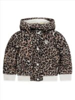 GUESS HOODED PUFFER PADDED LEOP ΚΑΠΙΤΟΝΕ ΜΠΟΥΦΑΝ - Image 2