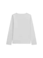 GUESS LS LOGO T-SHIRT ROSE WHITE ΜΠΛΟΥΖΑ - Image 2