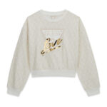 GUESS LS MIDI OVERSIZE ACTIVE TOP BEIGE ΦΟΥΤΕΡ