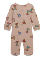 GUESS BABY INTERLOCK OVERALL PINK ΦΟΡΜΑΚΙ - Image 3