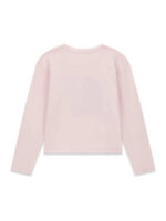 GUESS LS MIDI T-SHIRT LOGO PINK ΜΠΛΟΥΖΑ - Image 2