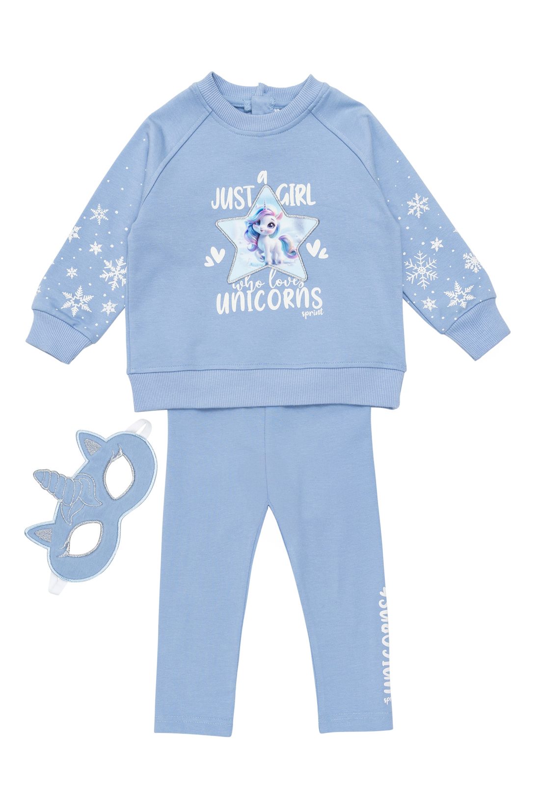 262-2027-SKY-BLUE-A-1100x1650 SPRINT SET JUST GIRL UNICORN BLUE ΦΟΥΤΕΡ, ΚΟΛΑΝ & ΜΑΣΚΑ - Image 1