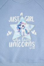 SPRINT SET JUST GIRL UNICORN BLUE ΦΟΥΤΕΡ, ΚΟΛΑΝ & ΜΑΣΚΑ - Image 3
