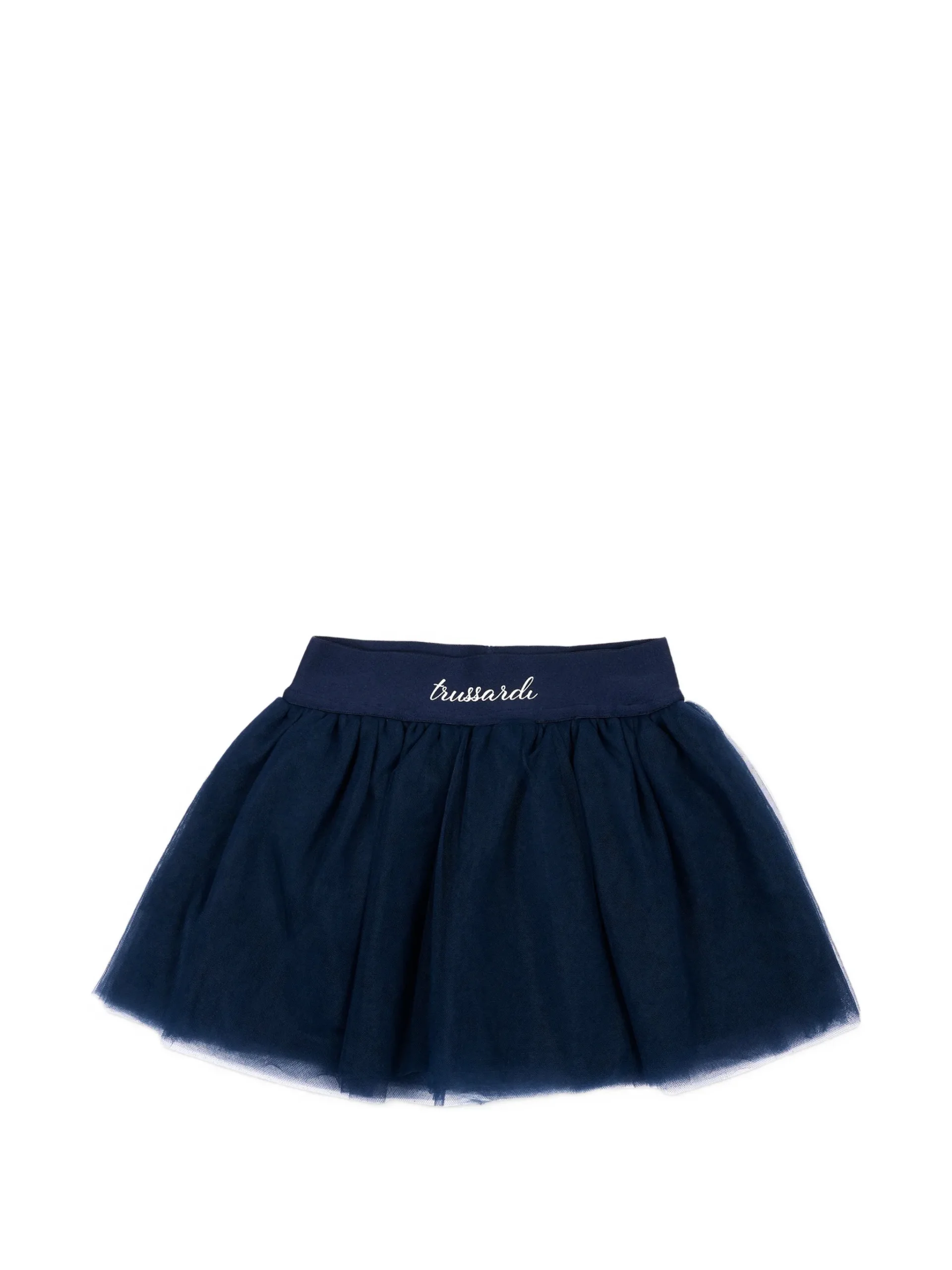 37829065_70723793_2048 TRUSSARDI TULLE NAVY SKIRT ΦΟΥΣΤΑ - Image 1