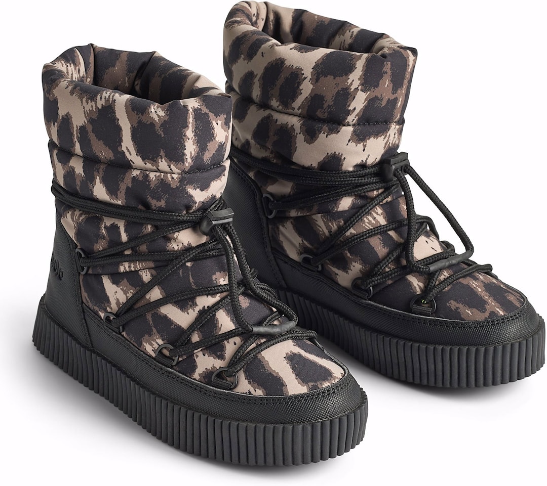 7w26u6029783 MOLO DEMI BOOTS BRUSHED LEOPARD ΜΠΟΤΕΣ - Image 1