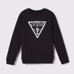GUESS LS ACTIVEWEAR CORE BLACK ΦΟΥΤΕΡ ΜΠΛΟΥΖΑ
