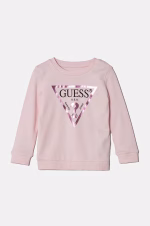 GUESS LS ACTIVEWEAR CORE PINK ΦΟΥΤΕΡ ΜΠΛΟΥΖΑ