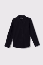 GUESS LS POPOLIN SHIRT NAVY ΠΟΥΚΑΜΙΣΟ