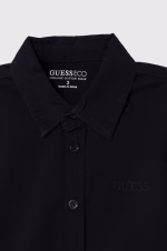 GUESS LS POPOLIN SHIRT NAVY ΠΟΥΚΑΜΙΣΟ - Image 3
